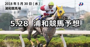 【青葉特別】5/28(月)地方競馬予想(浦和競馬)