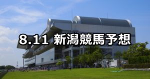 【新潟日報賞】8/11(土) 新潟競馬 穴馬予想