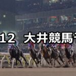 【深秋賞】11/12(月)地方競馬 穴馬予想（大井競馬）