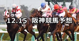 【タンザナイトステークス】12/15(土) 阪神競馬 穴馬予想