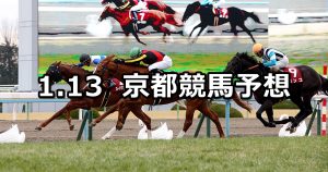 【日経新春杯】2019/1/13(日) 京都競馬 穴馬予想