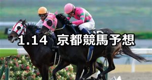 【淀短距離ステークス】2019/1/14(月) 京都競馬 穴馬予想