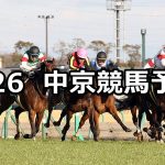 【愛知杯】2019/1/26(土) 中京競馬 穴馬予想