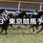 【東京新聞杯】2019/2/3(日) 東京競馬 穴馬予想