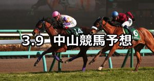【中山牝馬ステークス】2019/3/9(土) 中山競馬 穴馬予想