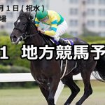 【かきつばた記念/しらさぎ賞】2019/5/1(水)地方競馬 穴馬予想（名古屋/浦和競馬）