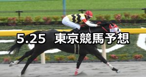 【欅ステークス】2019/5/25(土) 東京競馬 穴馬予想