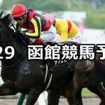 【TVh杯】2019/6/29(土) 函館競馬 穴馬予想