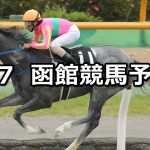 【マリーンステークス】2019/7/7(日) 函館競馬 穴馬予想