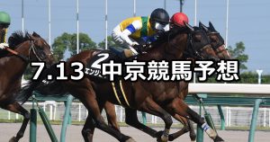 【マレーシアカップ】2019/7/13(土) 中京競馬 穴馬予想
