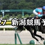 【佐渡ステークス】2019/7/27(土) 新潟競馬 穴馬予想