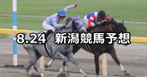 【ＢＳＮ賞】2019/8/24(土) 新潟競馬 穴馬予想