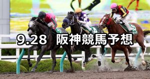 【シリウスステークス】2019/9/28(土) 阪神競馬 穴馬予想