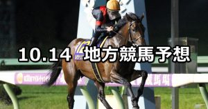 【マイルチャンピオンシップ南部杯/北海道MEGAグルメフェス賞】2019/10/14(月)地方競馬 穴馬予想(盛岡/大井競馬)