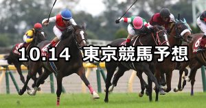 【府中牝馬ステークス】2019/10/14(月) 東京競馬 穴馬予想