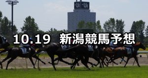 【妙高特別】2019/10/19(土) 新潟競馬 穴馬予想