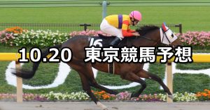 【ブラジルカップ】2019/10/20(日) 東京競馬 穴馬予想