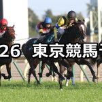 【アルテミスステークス】2019/10/26(土) 東京競馬 穴馬予想