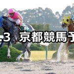 【みやこステークス】2019/11/3(日) 京都競馬 穴馬予想