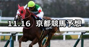 【アンドロメダステークス】2019/11/16(土) 京都競馬 穴馬予想