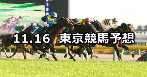 【東京スポーツ杯2歳ステークス】2019/11/16(土) 東京競馬 穴馬予想