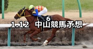 【ポルックスステークス】2020/1/12(日) 中山競馬 穴馬予想