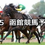 【巴賞】2020/7/5(日) 函館競馬 穴馬予想