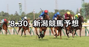【新潟2歳ステークス】2020/8/30(日) 新潟競馬 穴馬予想