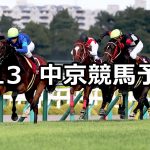 【セントウルステークス】2020/9/13(日) 中京競馬 穴馬予想