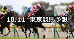 【毎日王冠】2020/10/11(日) 中央競馬予想（東京競馬）