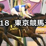 【オクトーバーステークス】2020/10/18(日) 中央競馬予想(東京競馬)