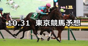 【アルテミスステークス】2020/10/31(土) 中央競馬予想（東京競馬）