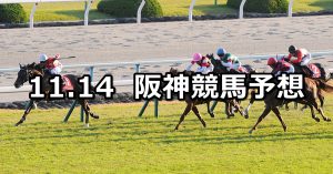 【デイリー杯2歳ステークス】2020/11/14(土) 中央競馬予想(阪神競馬)