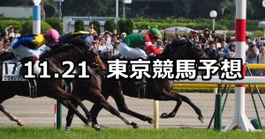 【奥多摩ステークス】2020/11/21(土) 中央競馬予想（東京競馬）