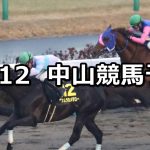 【師走ステークス】2020/12/12(土) 中央競馬 穴馬予想(中山競馬)