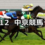 【中日新聞杯】2020/12/12(土) 中央競馬 穴馬予想(中京競馬)