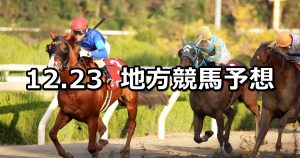 【兵庫ゴールドトロフィー/ゴールドカップ】2020/12/23(水)地方競馬 穴馬予想(園田/浦和競馬)