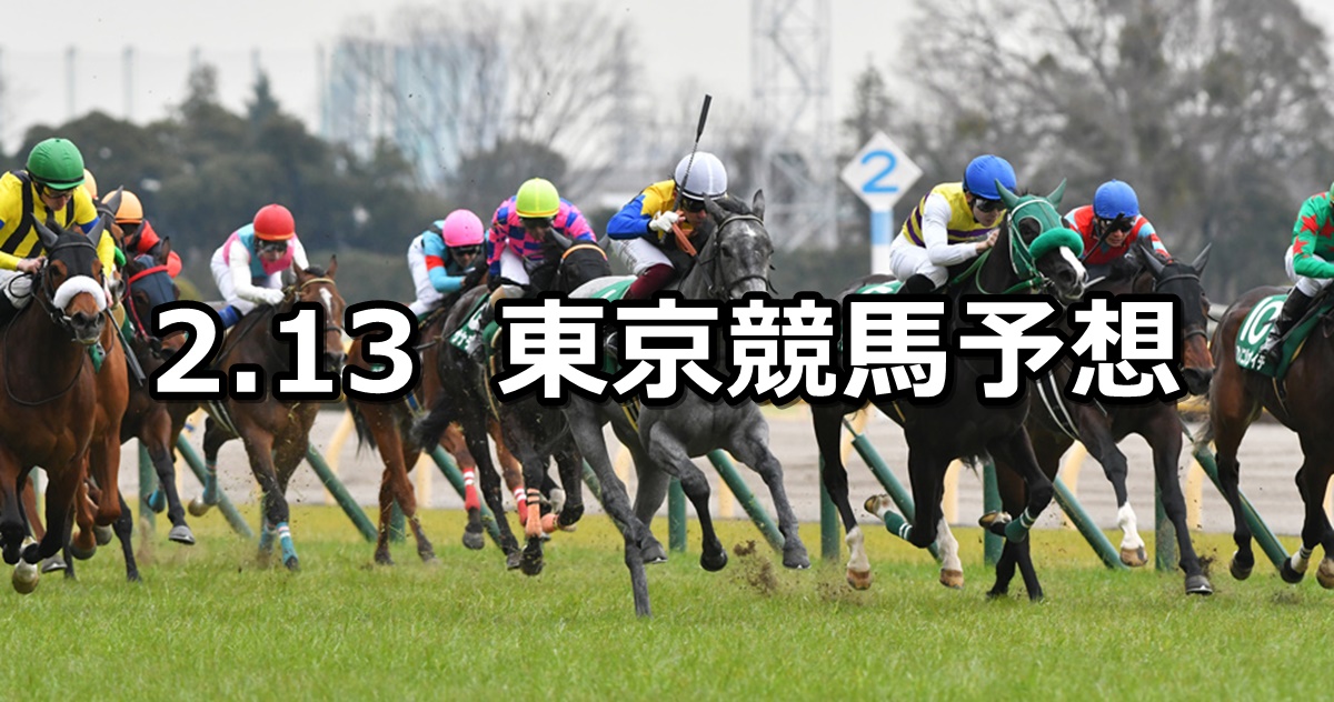 【クイーンカップ】2021/2/13(土) 中央競馬 穴馬予想（東京競馬）