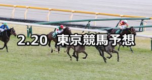 【ダイヤモンドステークス】2021/2/20(土) 中央競馬 穴馬予想(東京競馬)