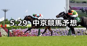【葵ステークス】2021/5/29(土) 中央競馬 穴馬予想（中京競馬）