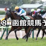 【函館記念】2021/7/18(日) 中央競馬 穴馬予想(函館競馬)
