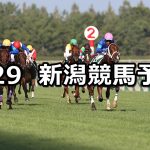【新潟2歳ステークス】2021/8/29(日) 中央競馬予想(新潟競馬)