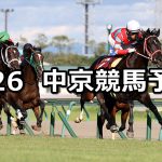 【神戸新聞杯】2021/9/26(日) 中央競馬予想(中京競馬)