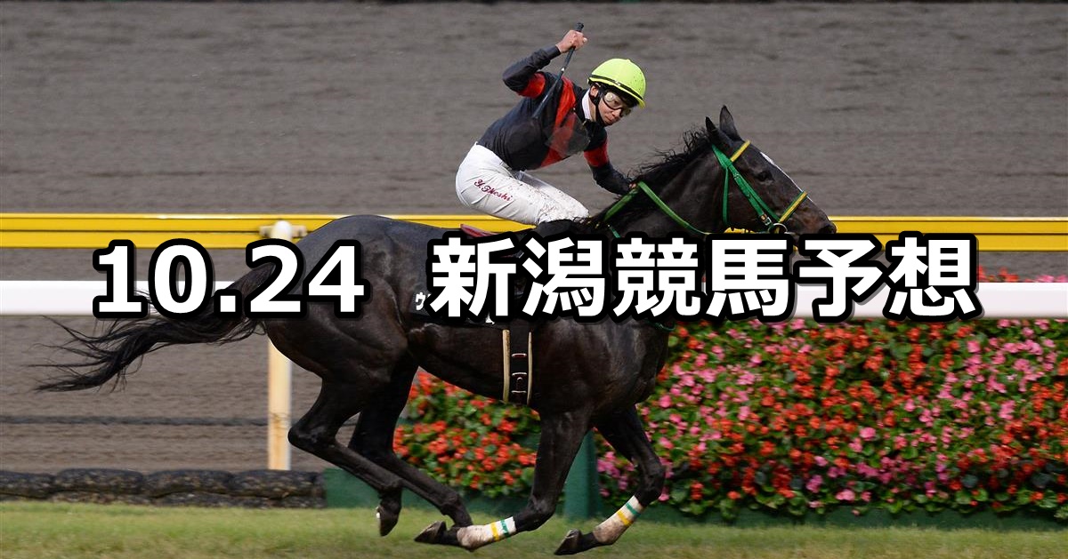 【新潟牝馬ステークス】2021/10/24(日) 中央競馬予想（新潟競馬）