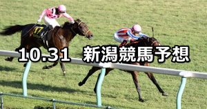 【ルミエールAD】2021/10/31(日) 中央競馬予想(新潟競馬)