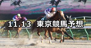 【武蔵野ステークス】2021/11/13(土) 中央競馬予想(東京競馬)