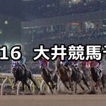 【ノベンバー賞】2021/11/16(火)地方競馬 穴馬予想(大井競馬)