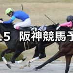 【ギャラクシーステークス】2021/12/5(日) 中央競馬予想(阪神競馬)