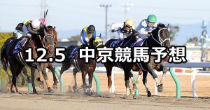 【チャンピオンズカップ】2021/12/5(日) 中央競馬予想(中京競馬)