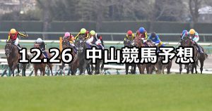 【有馬記念】2021/12/26(日) 中央競馬 穴馬予想(中山競馬)
